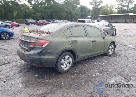 2013 Honda Civic Lx z USA, uszkodzony, nr VIN 19XFB2F56DE036016